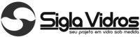 Logotipo da Sigla Vidros em cor Preta
